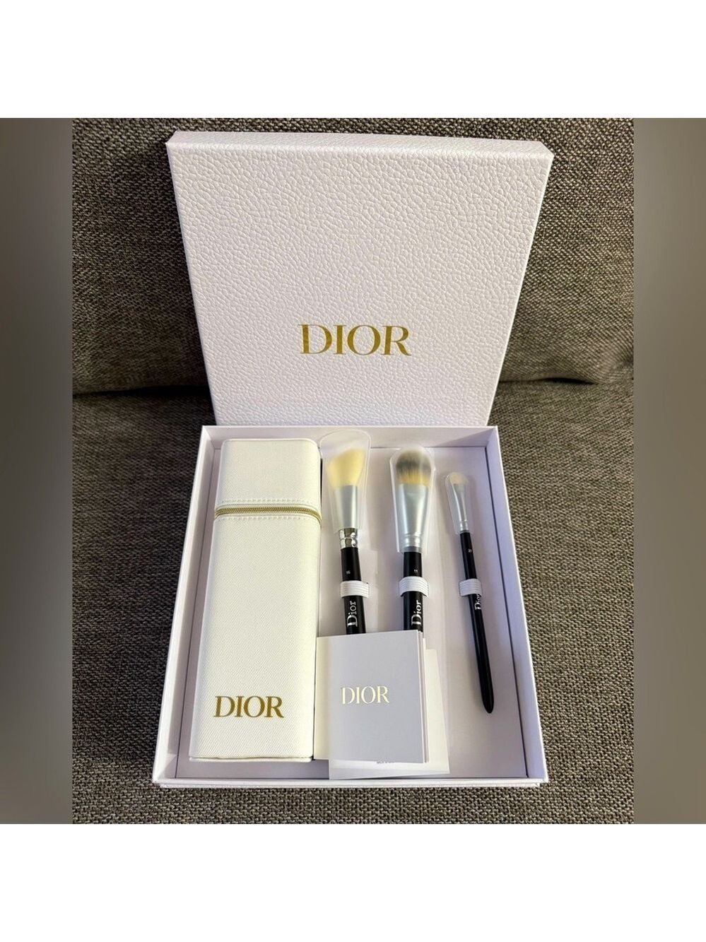 Dior Backstage Makeup Brush Travel Case Luxury Gift New Authentic